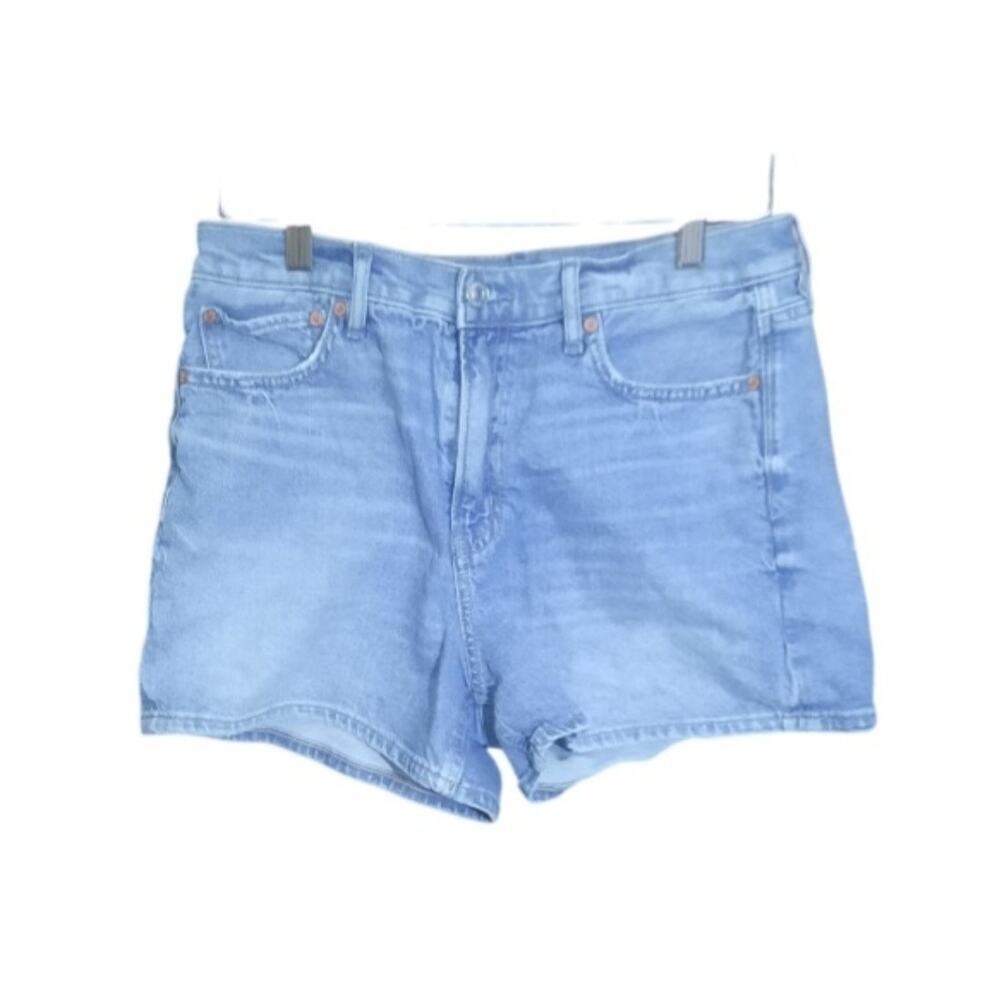 American Eagle Womens Stretch Relaxed Short Classic 5 Pocket Jean Shorts Size 8